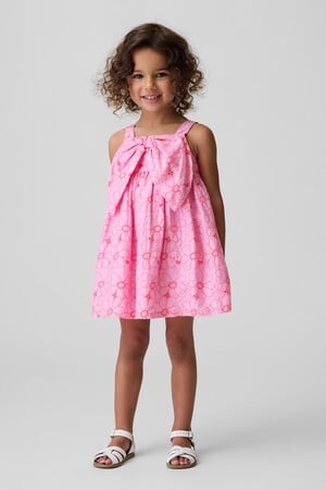 Baby &amp; Toddler Floral Eyelet Bow Dress