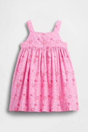 Baby &amp; Toddler Floral Eyelet Bow Dress