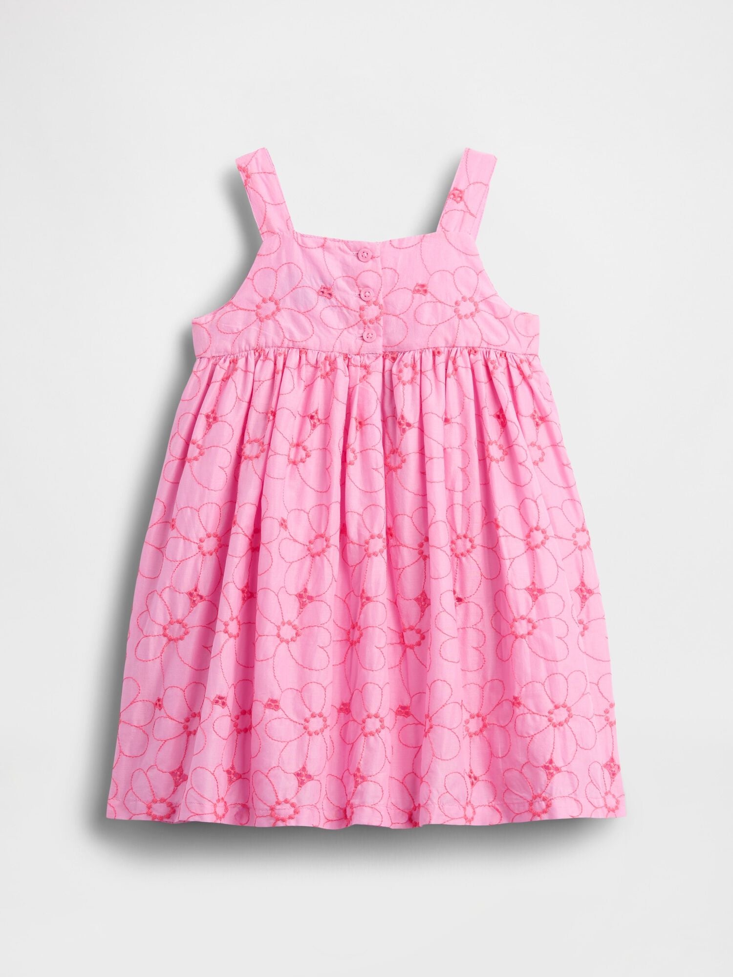 Baby &amp; Toddler Floral Eyelet Bow Dress