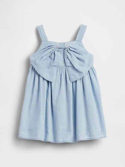 Baby &amp; Toddler Denim Bow Dress