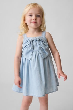 Baby &amp; Toddler Denim Bow Dress