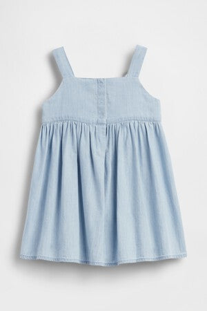 Baby &amp; Toddler Denim Bow Dress