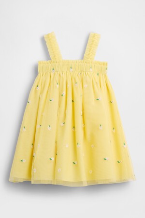 Baby &amp; Toddler Embroidered Daisy Tulle Dress