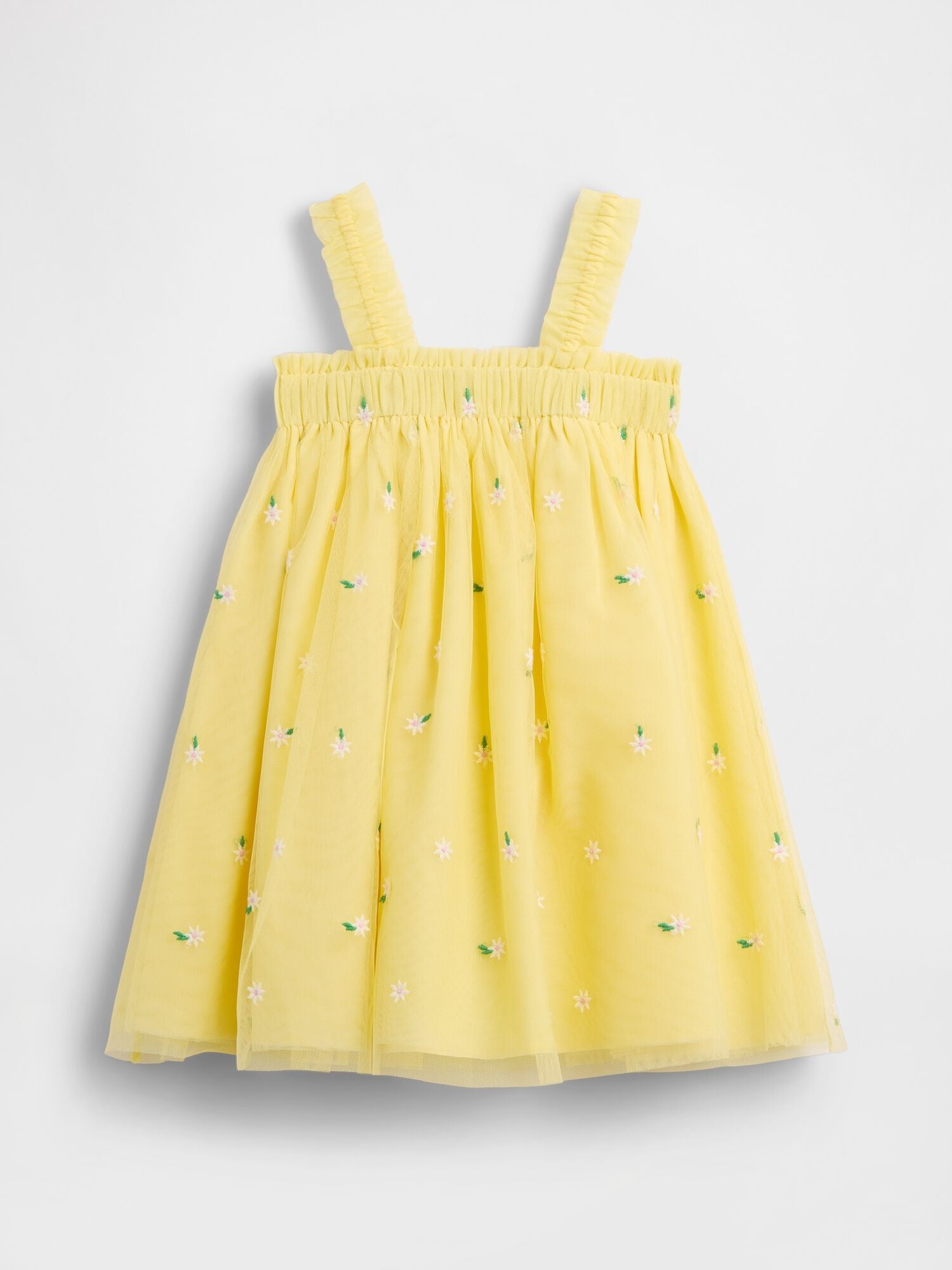 Baby &amp; Toddler Embroidered Daisy Tulle Dress