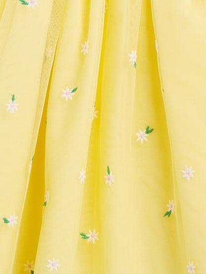 Baby &amp; Toddler Embroidered Daisy Tulle Dress