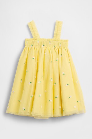 Baby &amp; Toddler Embroidered Daisy Tulle Dress