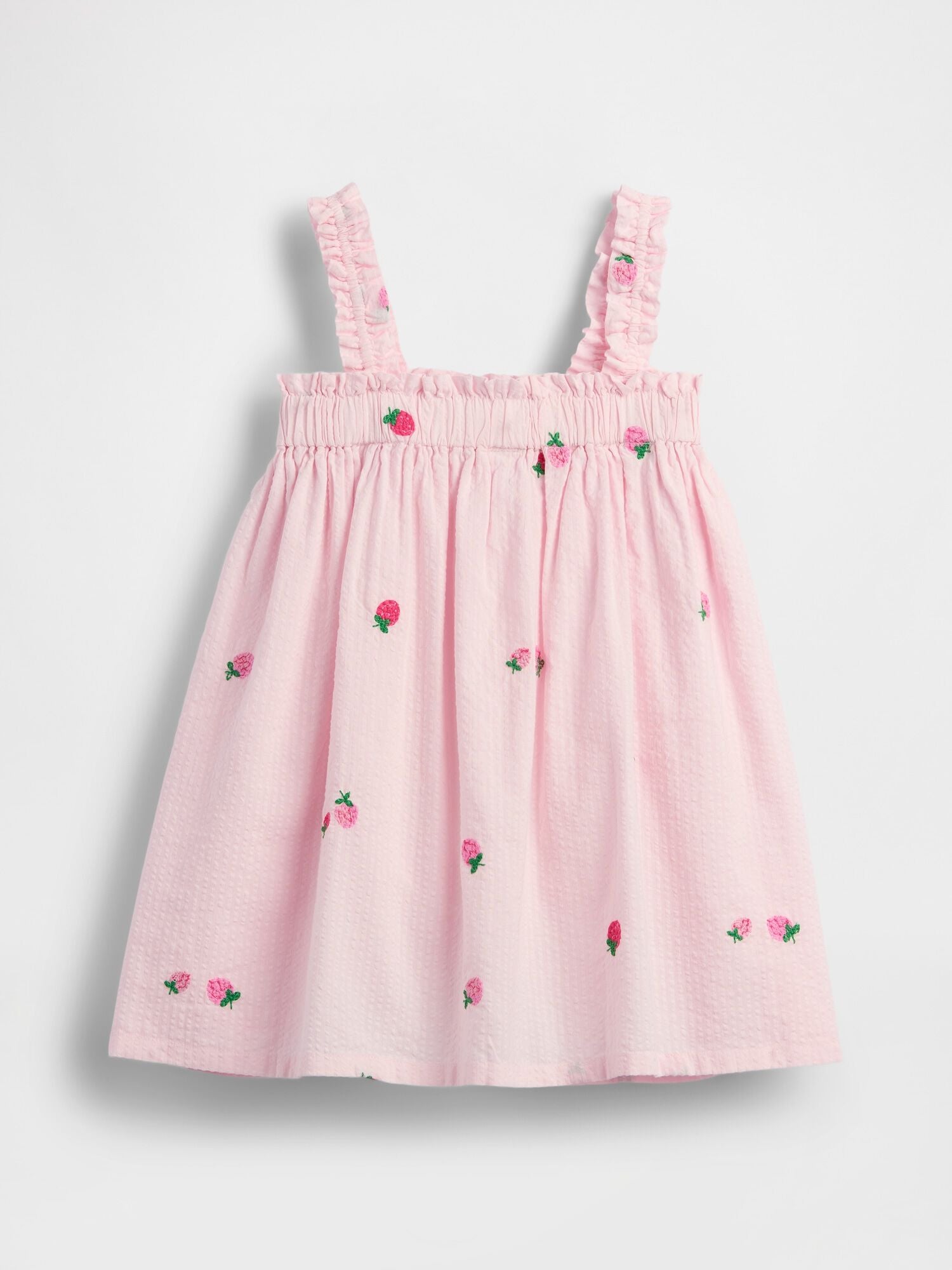 Baby &amp; Toddler Seersucker Embroidered Dress