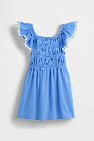 Baby &amp; Toddler Smocked Flutter-Sleeve Dress