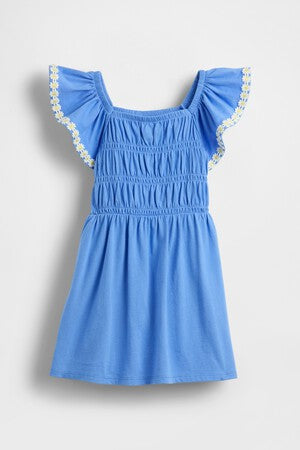 Baby &amp; Toddler Smocked Flutter-Sleeve Dress
