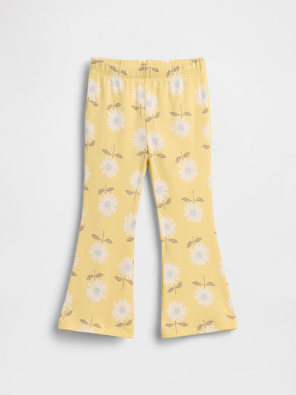 Baby &amp; Toddler Mix &amp; Match Rib Flare Leggings - SPRING YELLOW / 12-18M