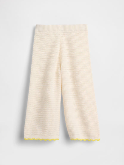Baby &amp; Toddler Crochet Wide-Leg Pants