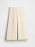 Baby & Toddler Crochet Wide-Leg Pants - IVORY FROST / 12-18M
