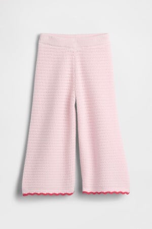 Baby &amp; Toddler Crochet Wide-Leg Pants