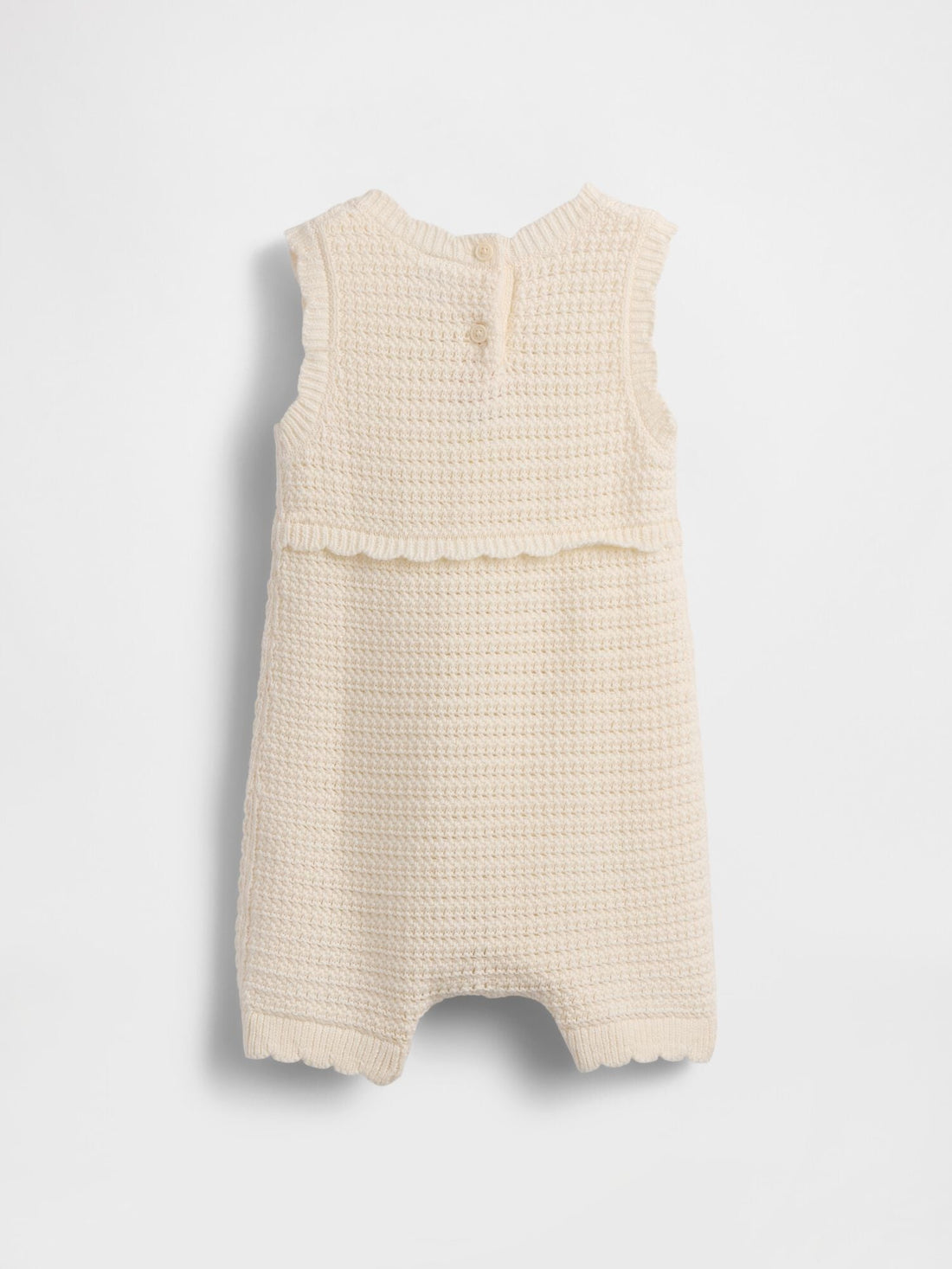 Baby Ice Cream Crochet Shorty One-Piece