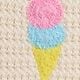 Baby Ice Cream Crochet Shorty One-Piece