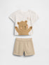 Baby Brannan Bear Outfit Set - BEDROCK 291 / 12-18M