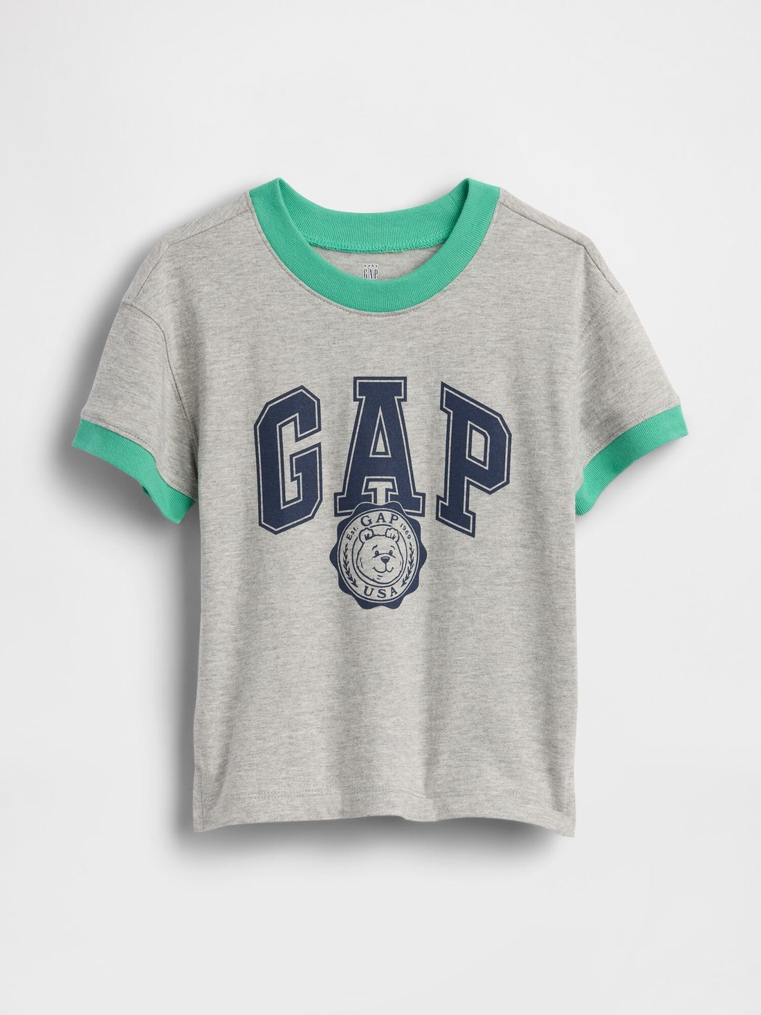 Baby &amp; Toddler Logo Ringer T-Shirt - BRIGHT MEADOW / 12-18M