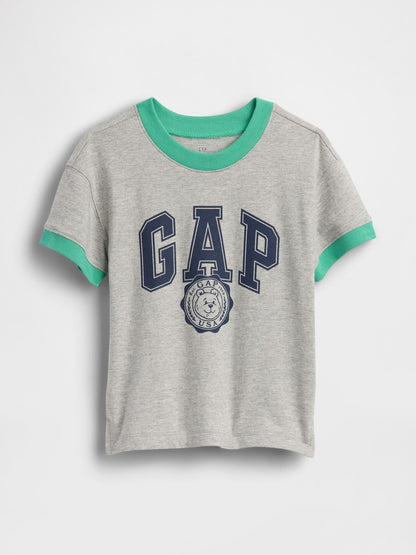 Baby &amp; Toddler Logo Ringer T-Shirt - BRIGHT MEADOW / 12-18M