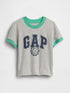 Baby & Toddler Logo Ringer T-Shirt - BRIGHT MEADOW / 12-18M