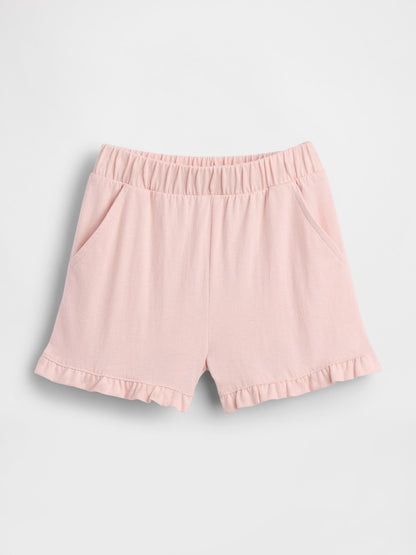 Baby &amp; Toddler Mix &amp; Match Pull-On Ruffle Shorts - MISTY ROSE / 12-18M