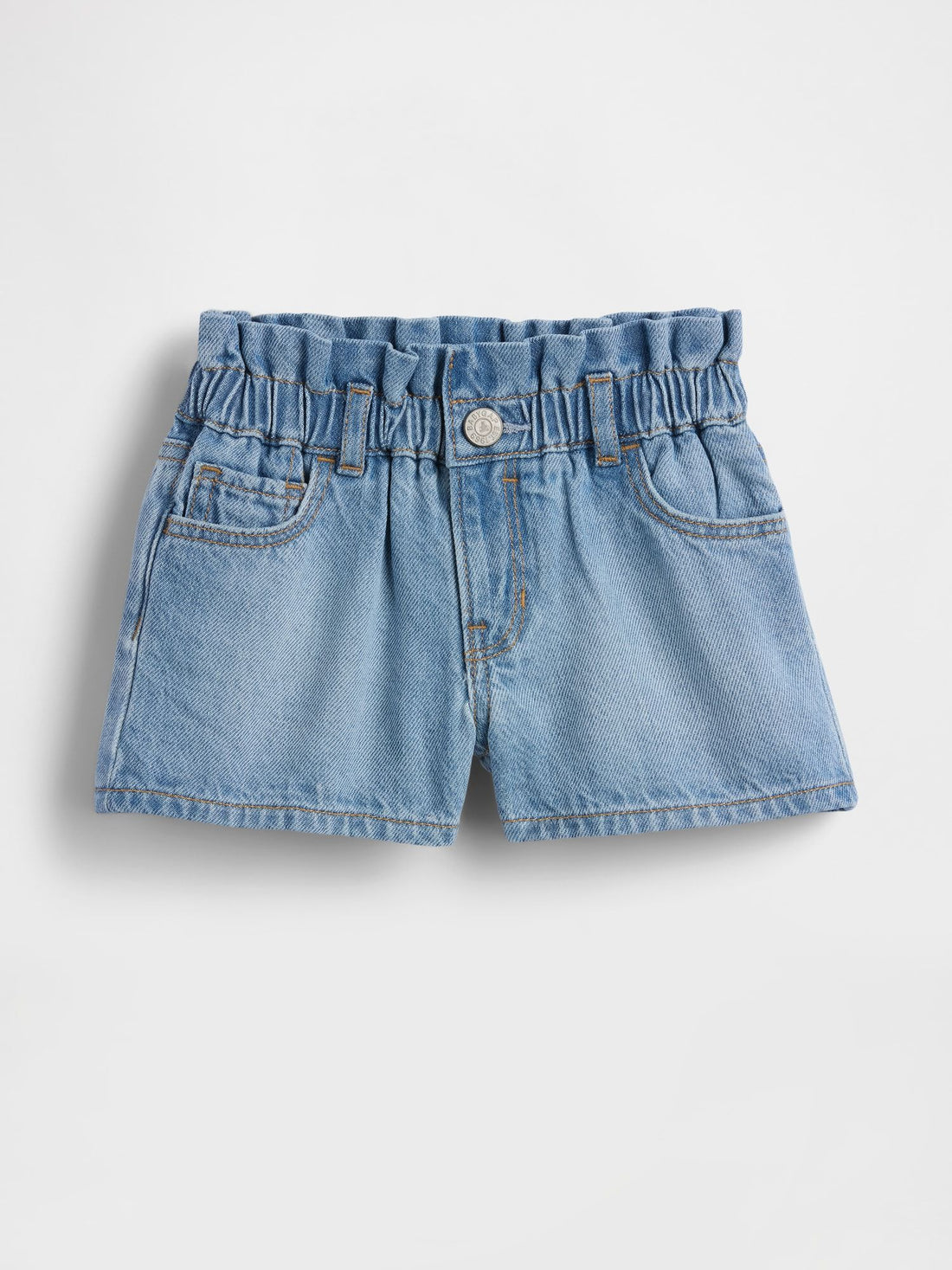 Baby &amp; Toddler UltraSoft Denim Stride Shorts - LIGHT WASH INDIGO 118 / 12-18M