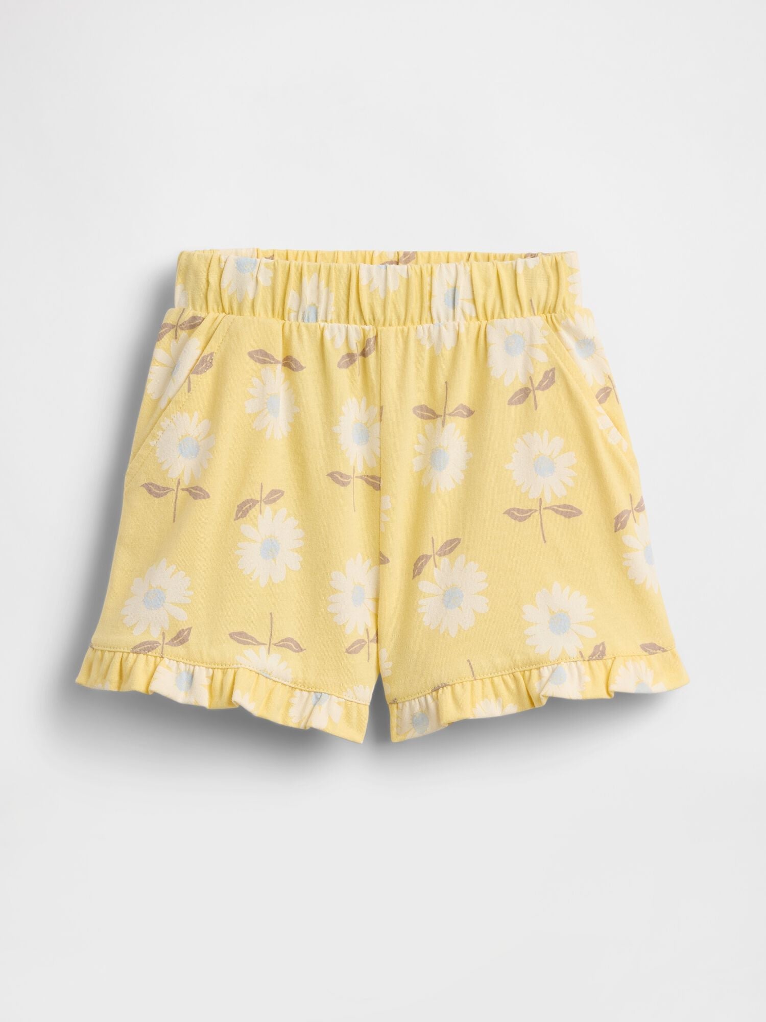 Baby &amp; Toddler Mix &amp; Match Pull-On Ruffle Shorts - SPRING YELLOW / 12-18M
