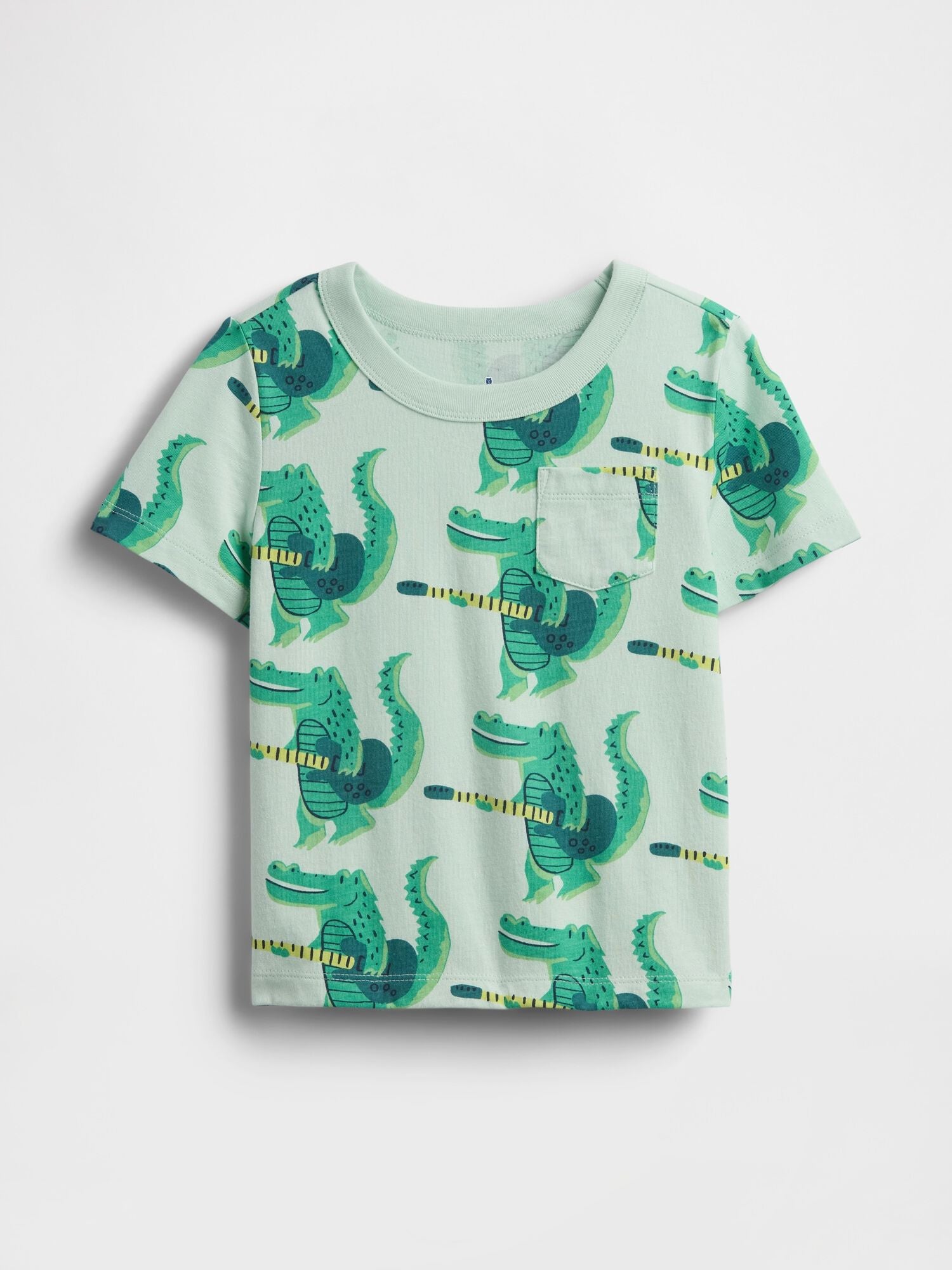 Baby &amp; Toddler Mix &amp; Match Pocket T-Shirt - ALLIGATOR ROCK / 12-18M