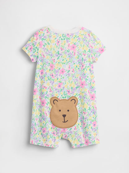 Baby Brannan Bear Romper - FLORAL PRINT / 18-24M