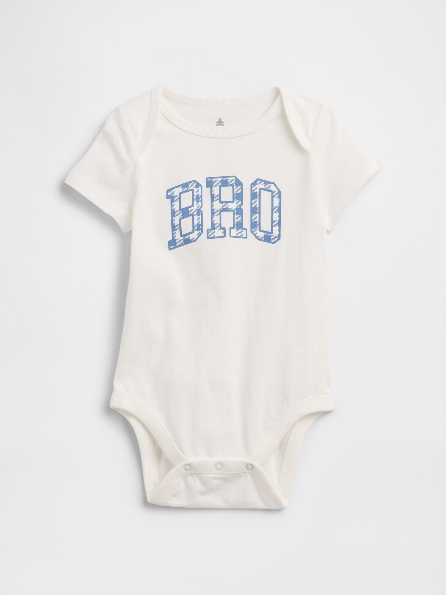 Baby Graphic Bodysuit - SP FAM BLUE GINGHAM / 18-24M