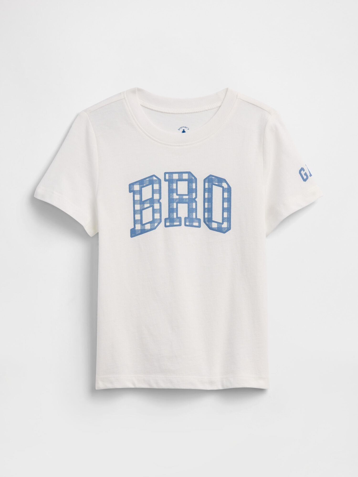 babyGap Graphic T-Shirt - SP FAM BLUE GINGHAM / 18-24M