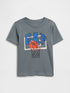 babyGap Graphic T-Shirt - PILOT GREY / 12-18M