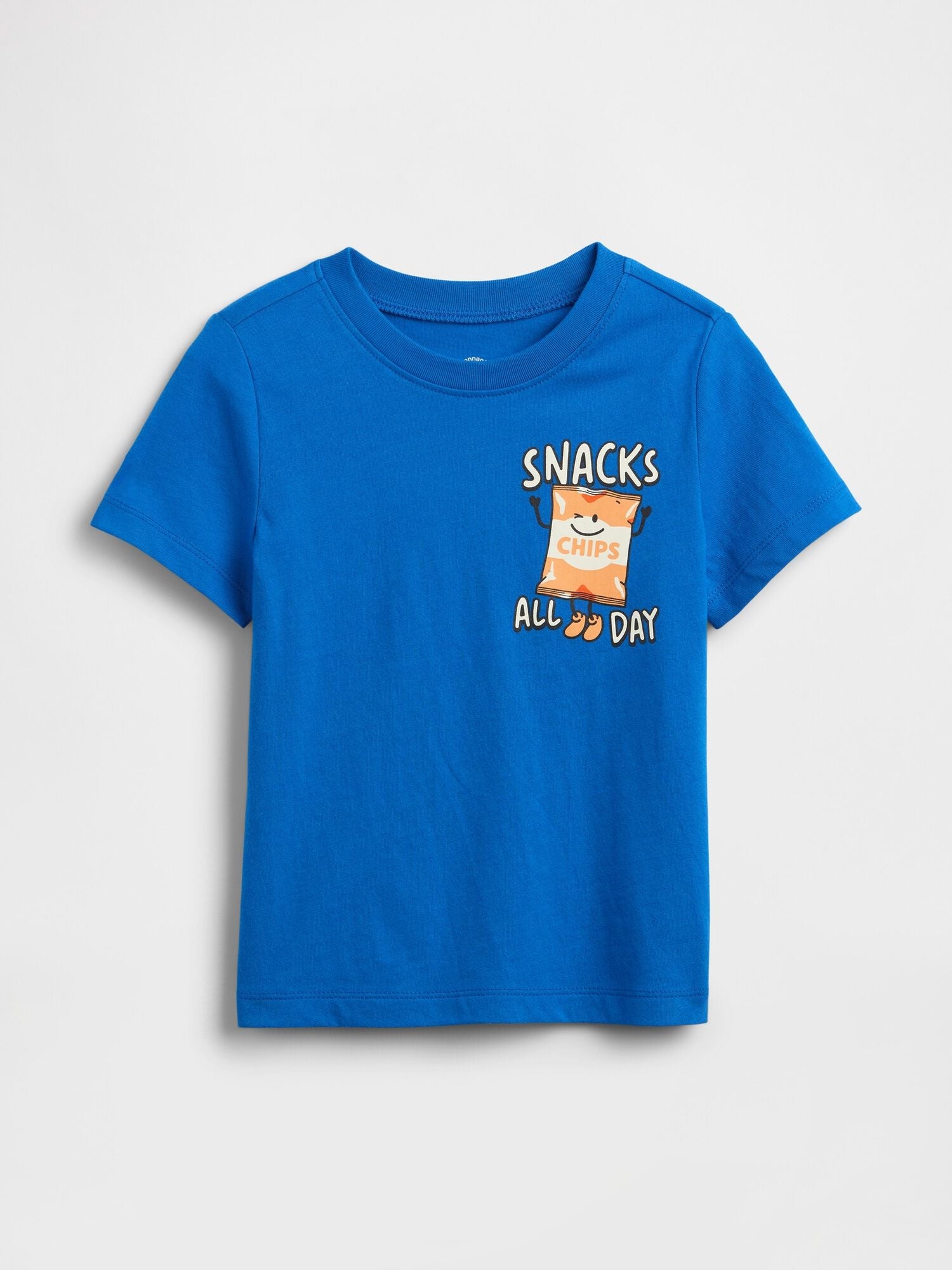 babyGap Graphic T-Shirt - RADIANT BLUE / 12-18M