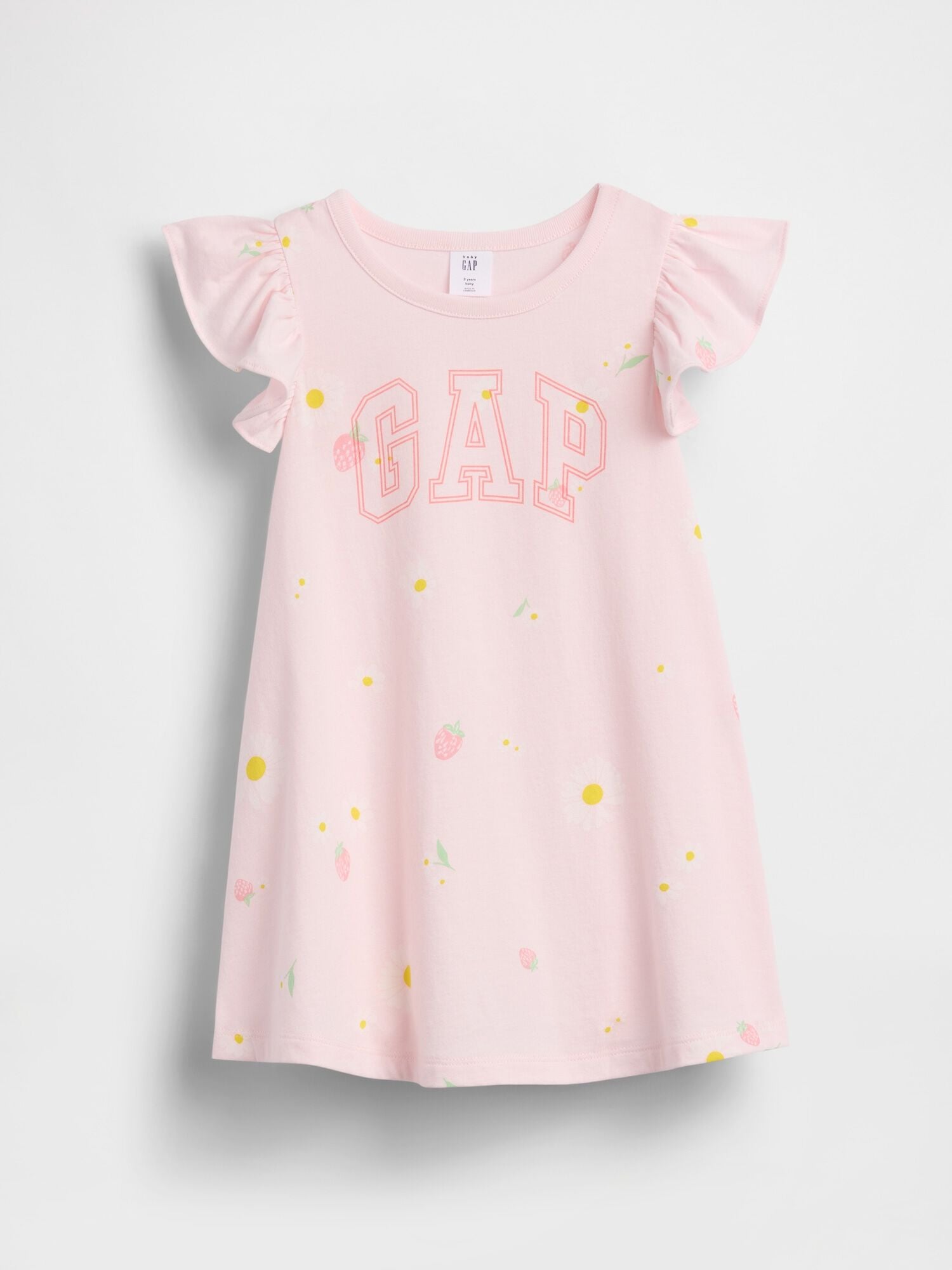 babyGap Logo Dress - CHERRY BLOSSOM / 18-24M