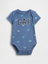 Baby First Favorites Organic Cotton Logo Bodysuit - DINO / 12-18M