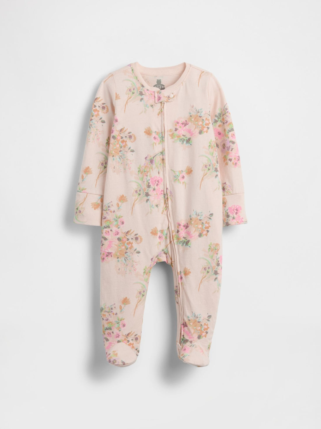 Baby First Favorites Organic Cotton One-Piece - SP26 PASTEL MLT FLORAL / 0-3M