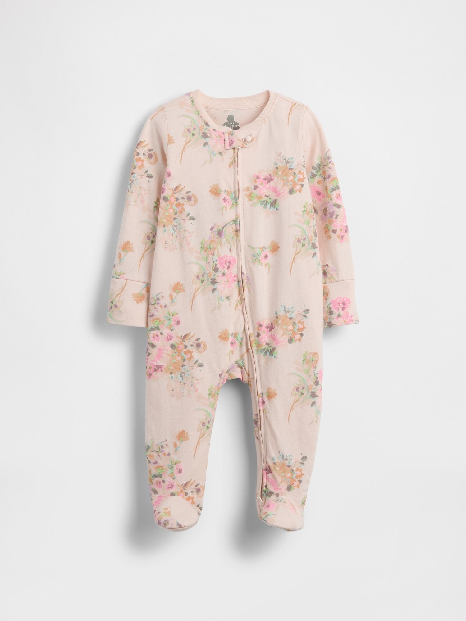 Baby First Favorites Organic Cotton One-Piece - SP26 PASTEL MLT FLORAL / 0-3M