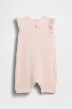 Baby Strawberry Sweater Shorty One-Piece