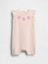 Baby Strawberry Sweater Shorty One-Piece - STRAWBERRY / 12-18M