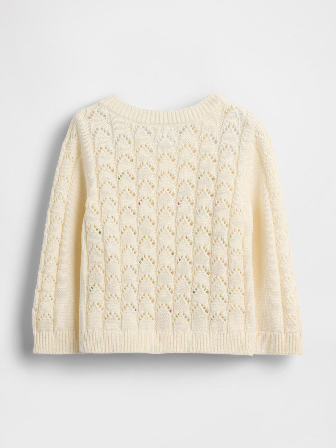Baby Floral Pointelle Cardigan