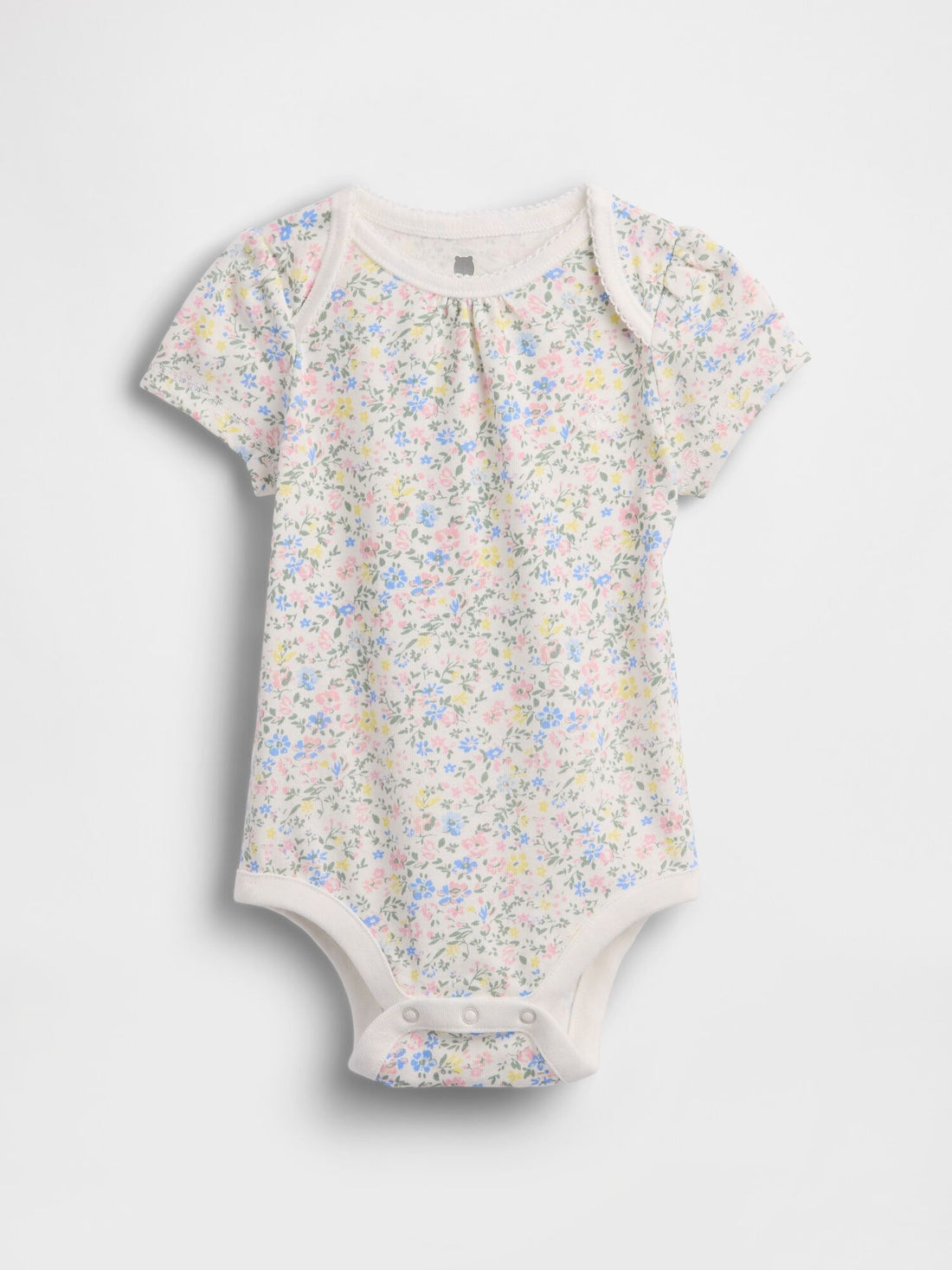 Baby First Favorites Organic Cotton Bodysuit - MULTI DITSY FLORAL / 12-18M