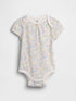 Baby First Favorites Organic Cotton Bodysuit - MULTI DITSY FLORAL / 12-18M