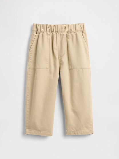 Baby &amp; Toddler UltraSoft Pull-On Barrel Pants - ICONIC KHAKI / 12-18M