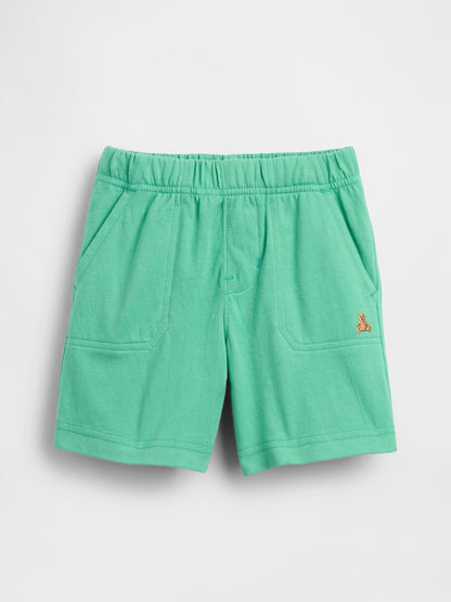 Baby &amp; Toddler Mix &amp; Match Pull-On Shorts - BRIGHT MEADOW / 12-18M