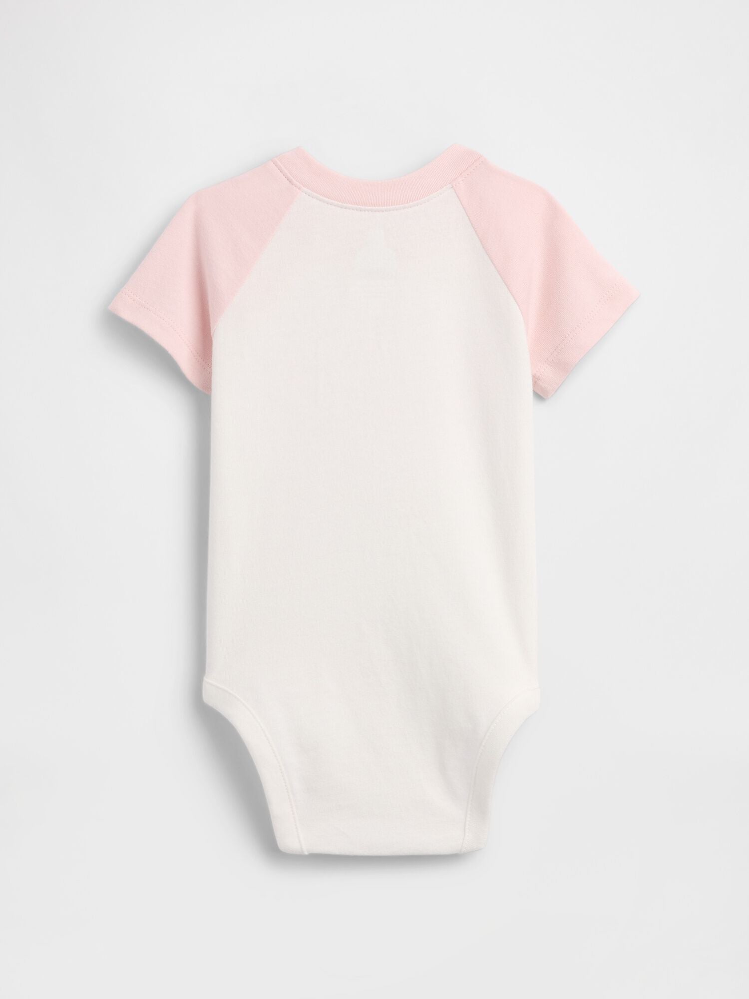 Baby Organic Cotton Gap Logo Raglan Bodysuit