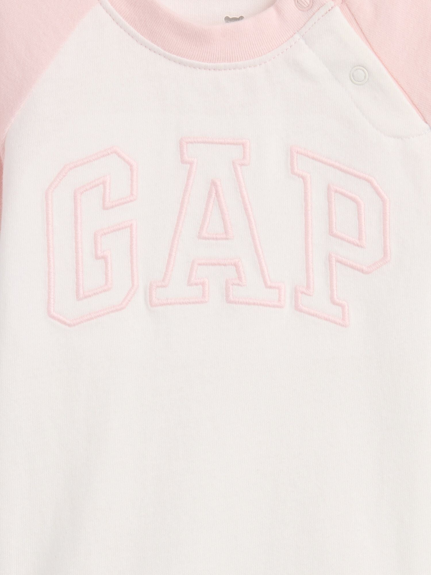 Baby Organic Cotton Gap Logo Raglan Bodysuit