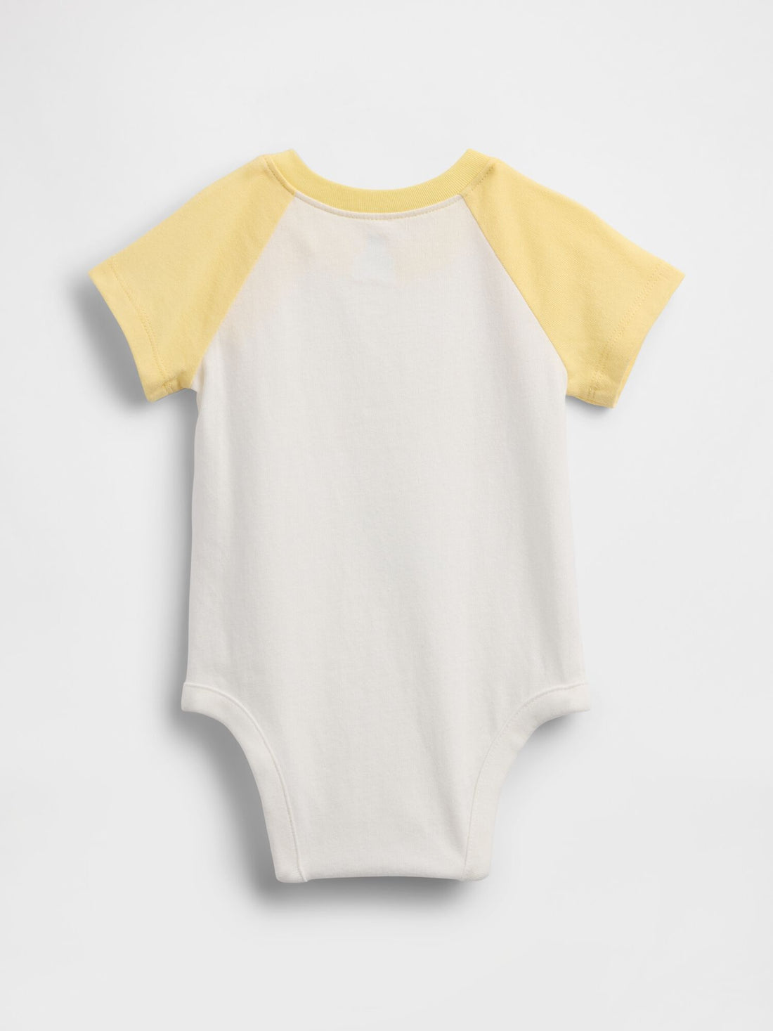 Baby Organic Cotton Gap Logo Raglan Bodysuit