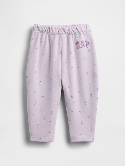 Baby VintageSoft Terry Barrel Joggers - PALE LILAC / 12-18M