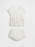 Baby Embroidered Floral Outfit Set - SP26 FLORAL EMBRO / 12-18M