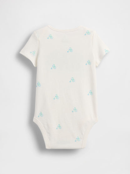 Baby First Favorites Organic Cotton Logo Bodysuit