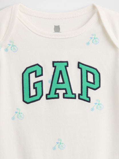 Baby First Favorites Organic Cotton Logo Bodysuit